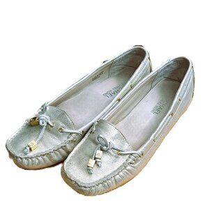 Genuine Michael Kors Leather Loafer